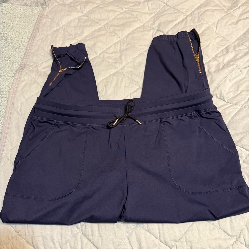 Zyia navy peak (short) joggers